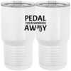 20 oz. Tall Stainless Steel Vacuum Insulated Tumbler White Thumbnail