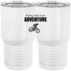 20 oz. Tall Stainless Steel Vacuum Insulated Tumbler White Thumbnail