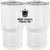 20 oz. Tall Stainless Steel Vacuum Insulated Tumbler White Thumbnail
