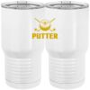 20 oz. Tall Stainless Steel Vacuum Insulated Tumbler White Thumbnail