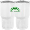 20 oz. Tall Stainless Steel Vacuum Insulated Tumbler White Thumbnail