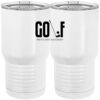 20 oz. Tall Stainless Steel Vacuum Insulated Tumbler White Thumbnail