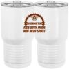20 oz. Tall Stainless Steel Vacuum Insulated Tumbler White Thumbnail