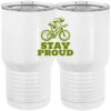 20 oz. Tall Stainless Steel Vacuum Insulated Tumbler White Thumbnail