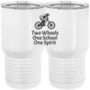 20 oz. Tall Stainless Steel Vacuum Insulated Tumbler White Thumbnail