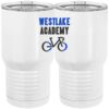 20 oz. Tall Stainless Steel Vacuum Insulated Tumbler White Thumbnail