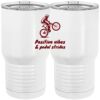 20 oz. Tall Stainless Steel Vacuum Insulated Tumbler White Thumbnail