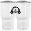 20 oz. Tall Stainless Steel Vacuum Insulated Tumbler White Thumbnail