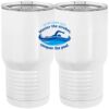 20 oz. Tall Stainless Steel Vacuum Insulated Tumbler White Thumbnail