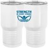 20 oz. Tall Stainless Steel Vacuum Insulated Tumbler White Thumbnail