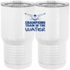 20 oz. Tall Stainless Steel Vacuum Insulated Tumbler White Thumbnail