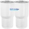 20 oz. Tall Stainless Steel Vacuum Insulated Tumbler White Thumbnail