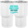 20 oz. Tall Stainless Steel Vacuum Insulated Tumbler White Thumbnail