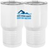 20 oz. Tall Stainless Steel Vacuum Insulated Tumbler White Thumbnail