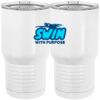 20 oz. Tall Stainless Steel Vacuum Insulated Tumbler White Thumbnail