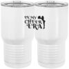 20 oz. Tall Stainless Steel Vacuum Insulated Tumbler White Thumbnail