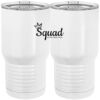 20 oz. Tall Stainless Steel Vacuum Insulated Tumbler White Thumbnail