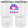 20 oz. Tall Stainless Steel Vacuum Insulated Tumbler White Thumbnail