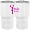 20 oz. Tall Stainless Steel Vacuum Insulated Tumbler White Thumbnail