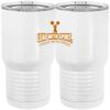 20 oz. Tall Stainless Steel Vacuum Insulated Tumbler White Thumbnail