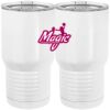 20 oz. Tall Stainless Steel Vacuum Insulated Tumbler White Thumbnail