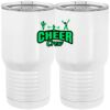 20 oz. Tall Stainless Steel Vacuum Insulated Tumbler White Thumbnail