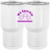 20 oz. Tall Stainless Steel Vacuum Insulated Tumbler White Thumbnail