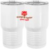 20 oz. Tall Stainless Steel Vacuum Insulated Tumbler White Thumbnail