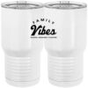 20 oz. Tall Stainless Steel Vacuum Insulated Tumbler White Thumbnail