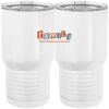 20 oz. Tall Stainless Steel Vacuum Insulated Tumbler White Thumbnail