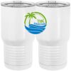 20 oz. Tall Stainless Steel Vacuum Insulated Tumbler White Thumbnail