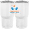 20 oz. Tall Stainless Steel Vacuum Insulated Tumbler White Thumbnail