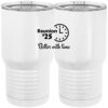 20 oz. Tall Stainless Steel Vacuum Insulated Tumbler White Thumbnail