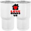 20 oz. Tall Stainless Steel Vacuum Insulated Tumbler White Thumbnail