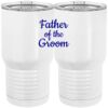 20 oz. Tall Stainless Steel Vacuum Insulated Tumbler White Thumbnail