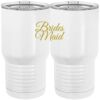 20 oz. Tall Stainless Steel Vacuum Insulated Tumbler White Thumbnail