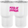 20 oz. Tall Stainless Steel Vacuum Insulated Tumbler White Thumbnail