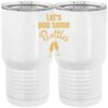 20 oz. Tall Stainless Steel Vacuum Insulated Tumbler White Thumbnail