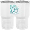 20 oz. Tall Stainless Steel Vacuum Insulated Tumbler White Thumbnail