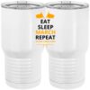 20 oz. Tall Stainless Steel Vacuum Insulated Tumbler White Thumbnail