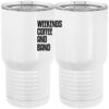 20 oz. Tall Stainless Steel Vacuum Insulated Tumbler White Thumbnail