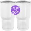 20 oz. Tall Stainless Steel Vacuum Insulated Tumbler White Thumbnail