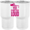 20 oz. Tall Stainless Steel Vacuum Insulated Tumbler White Thumbnail