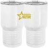 20 oz. Tall Stainless Steel Vacuum Insulated Tumbler White Thumbnail