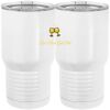 20 oz. Tall Stainless Steel Vacuum Insulated Tumbler White Thumbnail