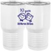20 oz. Tall Stainless Steel Vacuum Insulated Tumbler White Thumbnail