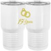20 oz. Tall Stainless Steel Vacuum Insulated Tumbler White Thumbnail