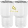 20 oz. Tall Stainless Steel Vacuum Insulated Tumbler White Thumbnail