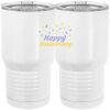 20 oz. Tall Stainless Steel Vacuum Insulated Tumbler White Thumbnail