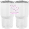 20 oz. Tall Stainless Steel Vacuum Insulated Tumbler White Thumbnail